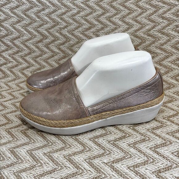 FitFlop Casa Leather Loafer Metallic Bronze - Picture 3 of 8